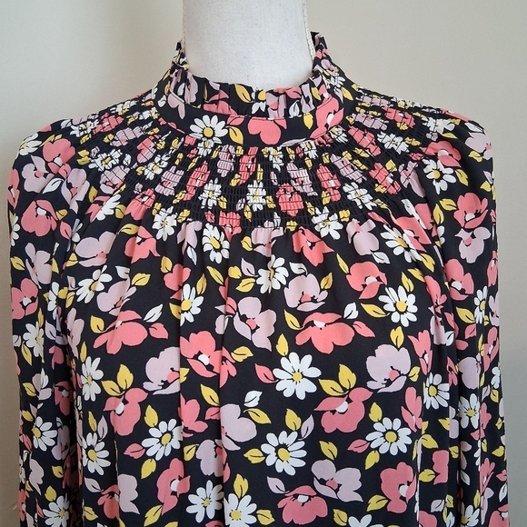 Kate Spade Road Trip Floral Shift Dress Blazer Blue New Size Small NWT - Picture 10 of 11